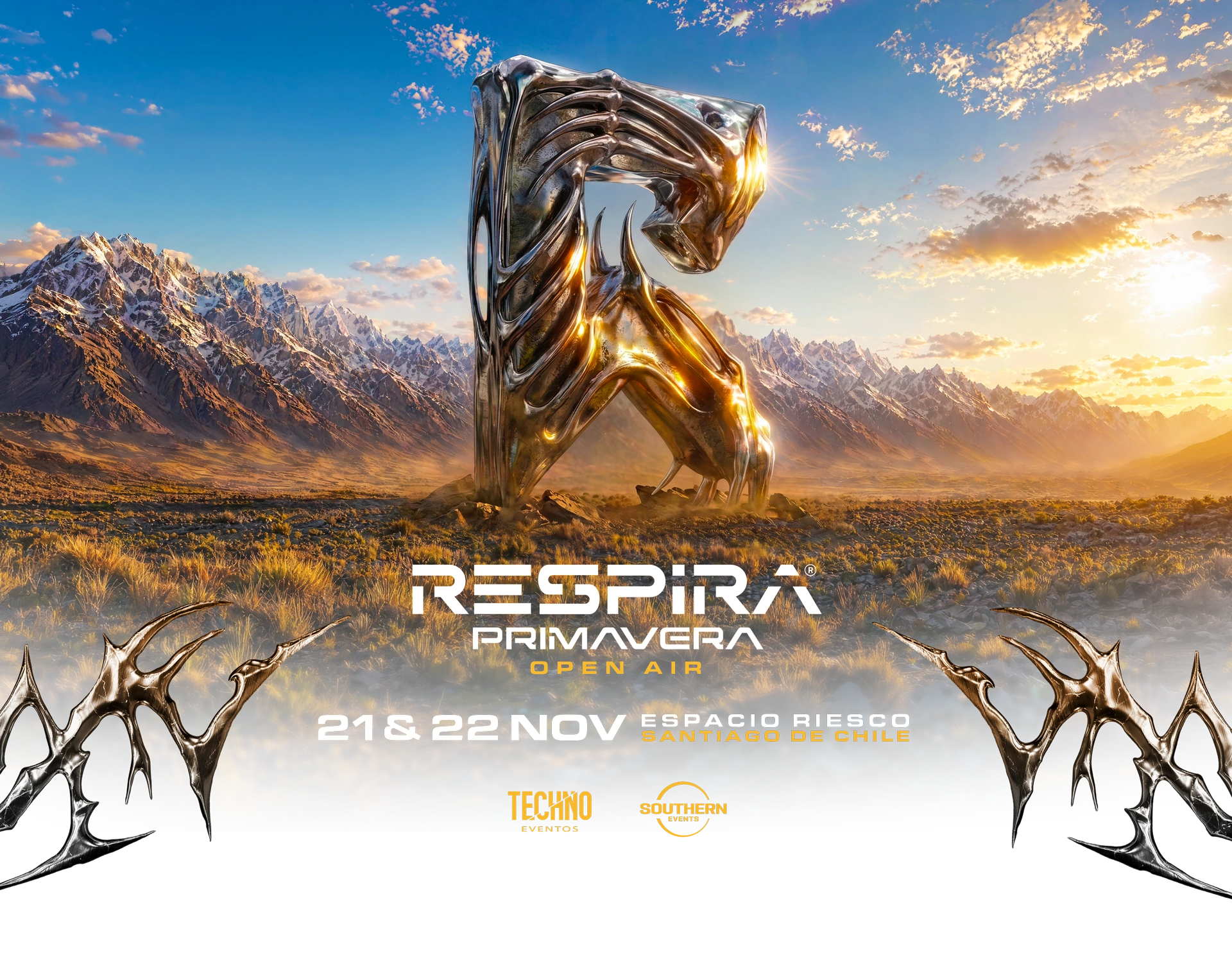 Respira Primavera Open Air en Santiago 2026 — Espacio Riesco, 21 y 22 de noviembre